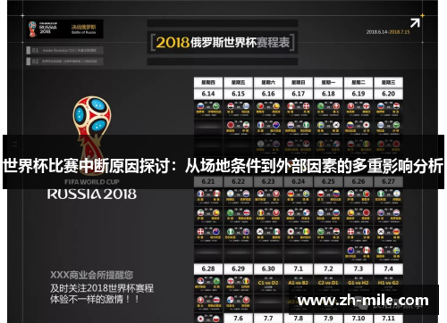 世界杯比赛中断原因探讨:从场地条件到外部因素的多重影响分析 世界杯比赛中断原因探讨:从场地条件到外部因素的多重影响分析