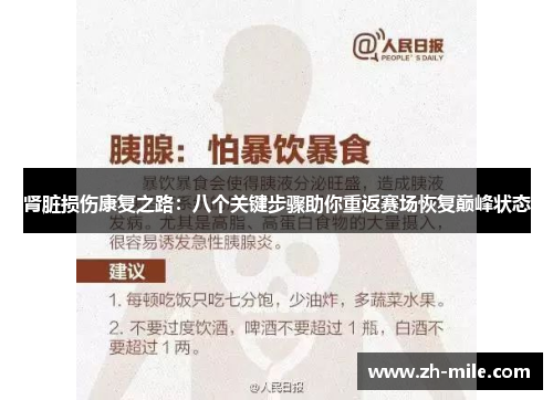 肾脏损伤康复之路:八个关键步骤助你重返赛场恢复巅峰状态 肾脏损伤康复之路:八个关键步骤助你重返赛场恢复巅峰状态
