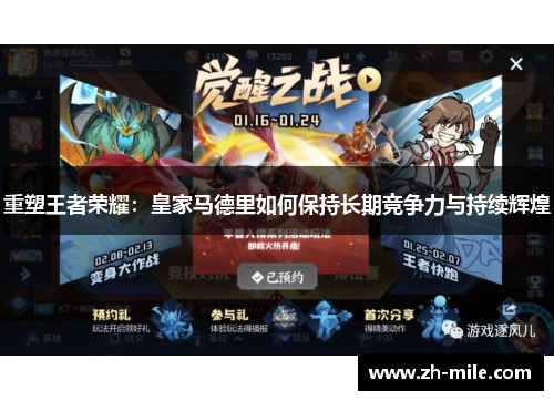 重塑王者荣耀:皇家马德里如何保持长期竞争力与持续辉煌 重塑王者荣耀:皇家马德里如何保持长期竞争力与持续辉煌