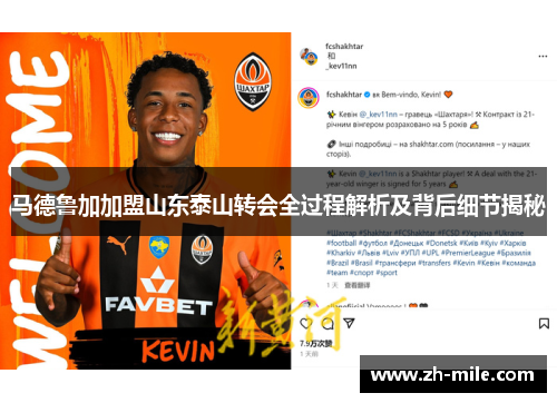 马德鲁加加盟山东泰山转会全过程解析及背后细节揭秘 马德鲁加加盟山东泰山转会全过程解析及背后细节揭秘