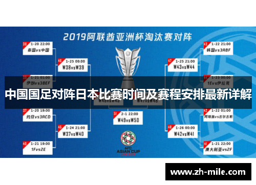 中国国足对阵日本比赛时间及赛程安排最新详解 中国国足对阵日本比赛时间及赛程安排最新详解