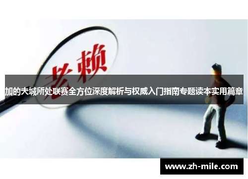 加的夫城所处联赛全方位深度解析与权威入门指南专题读本实用篇章