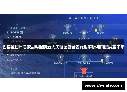 巴黎圣日耳曼欧冠崛起的五大关键因素全景深度解析与前瞻展望未来