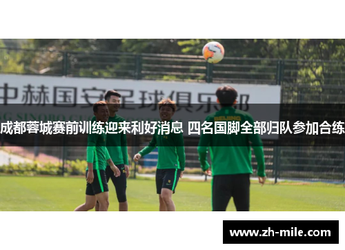 成都蓉城赛前训练迎来利好消息 四名国脚全部归队参加合练